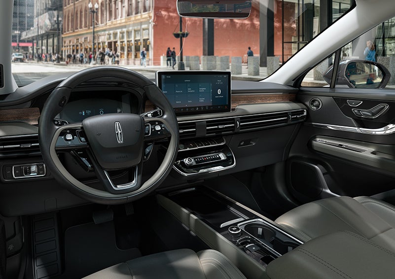 The interior dashboard of 2024 Lincoln Corsair® SUV is shown here. | Randy Marion Lincoln in Statesville NC