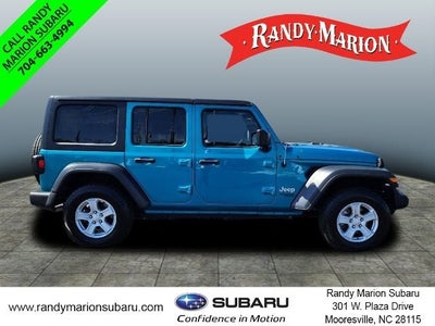 2020 Jeep Wrangler Unlimited Sport S Statesville NC | Randy Marion Lincoln  1C4HJXDN1LW299613