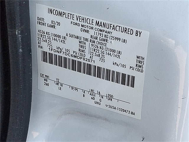 2021 Ford F-750SD Base