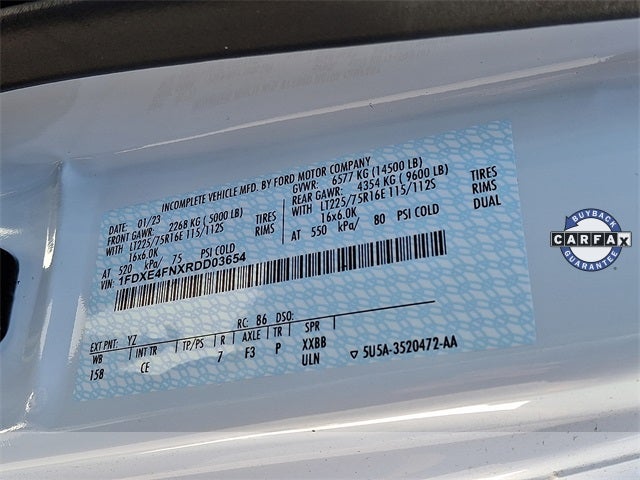 2024 Ford E-450SD 14' BOX TRUCK DRW