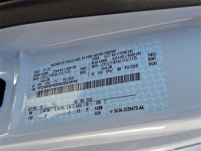 2024 Ford E-450SD 14' BOX TRUCK DRW
