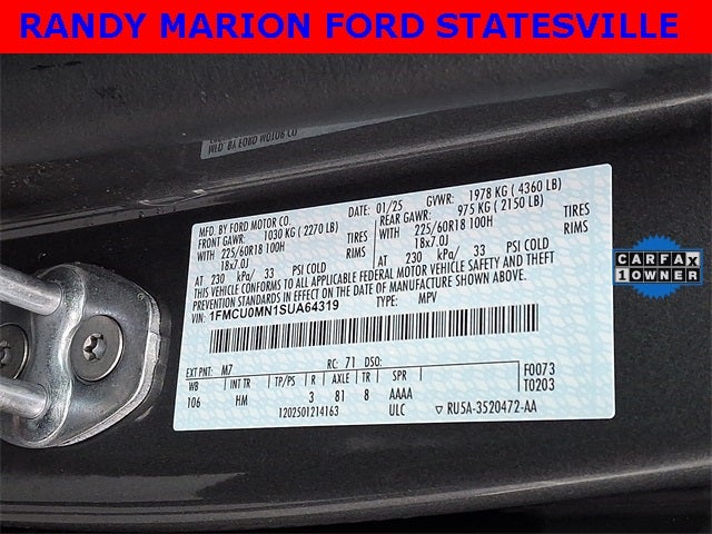 2025 Ford Escape ST-Line