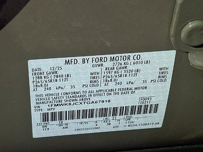2026 Ford Explorer Tremor
