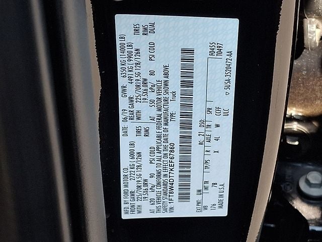 2019 Ford F-450SD Platinum