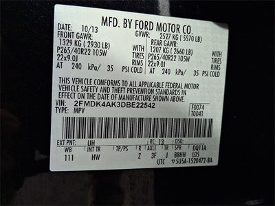 2013 Ford Edge Sport