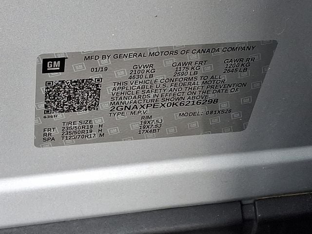 2019 Chevrolet Equinox Premier