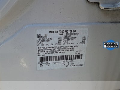 2021 Lincoln Nautilus Reserve