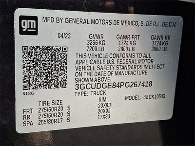 2023 Chevrolet Silverado 1500 LTZ