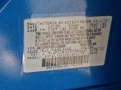 2023 Nissan Kicks SR