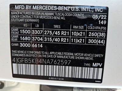 2022 Mercedes-Benz GLE GLE 450 4MATIC®