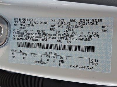 2025 Lincoln Corsair Reserve