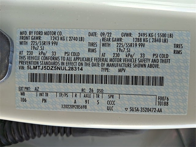 2022 Lincoln Corsair Grand Touring