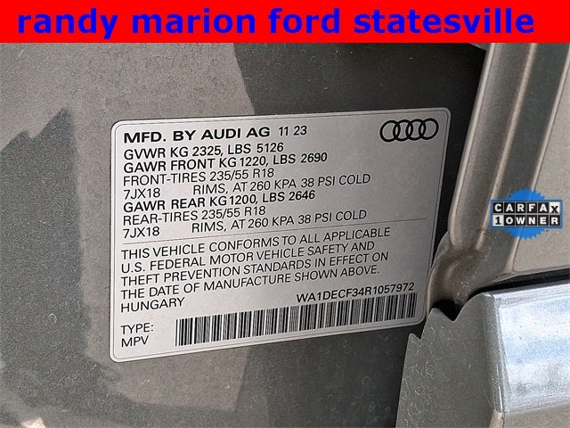 2024 Audi Q3 Premium S Line quattro