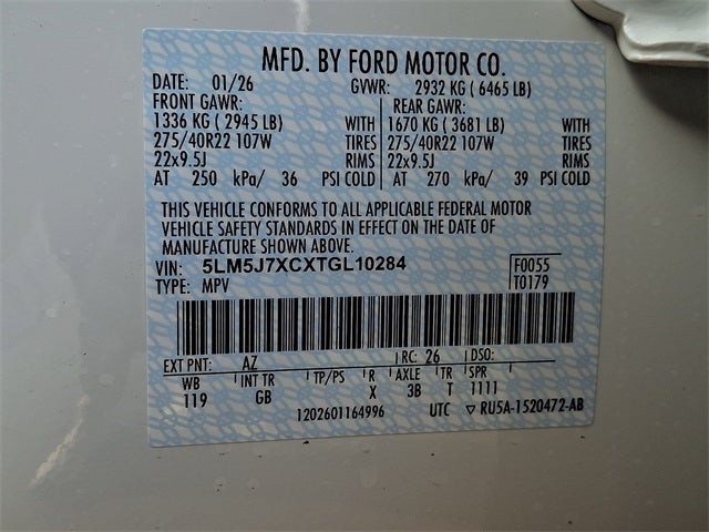 2026 Lincoln Aviator Reserve