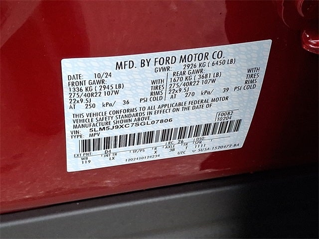 2025 Lincoln Aviator Black Label