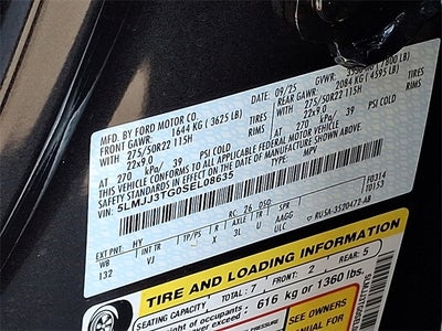 2025 Lincoln Navigator L Black Label