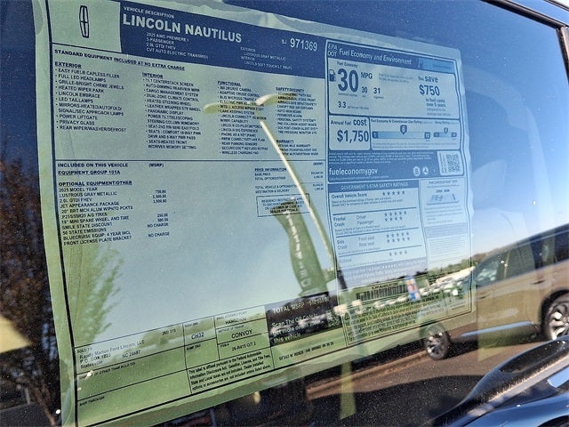 2025 Lincoln Nautilus Premiere