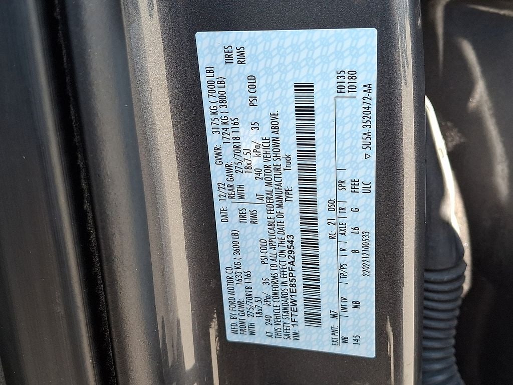 2023 Ford F-150 Tremor