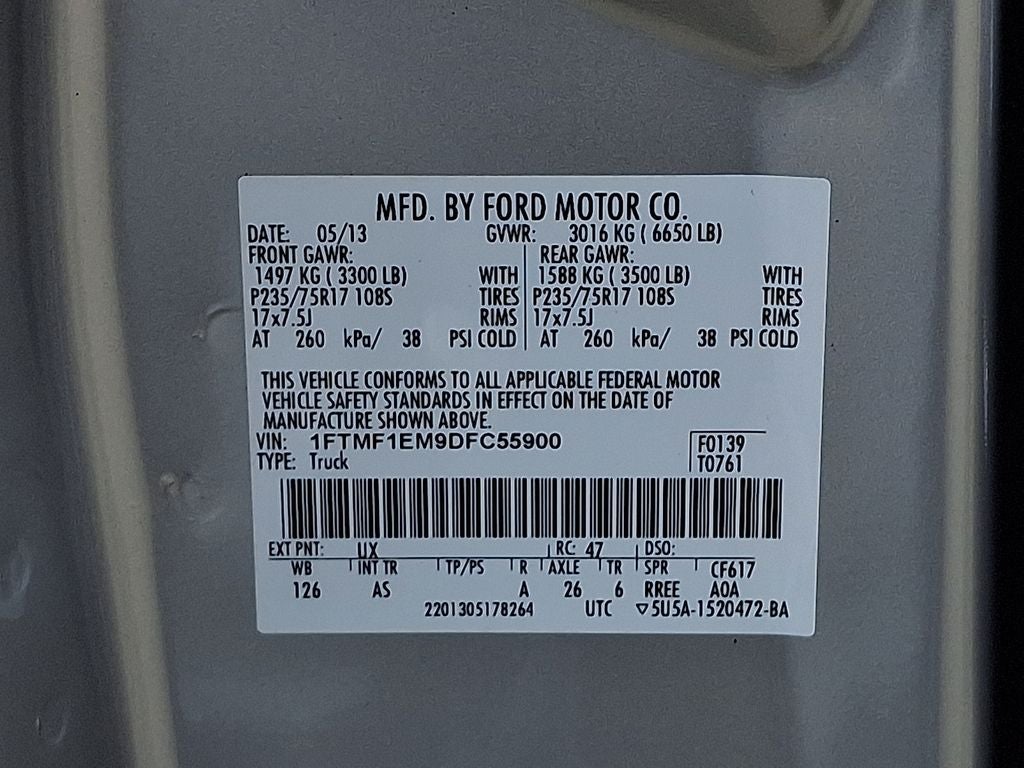 2013 Ford F-150 XL