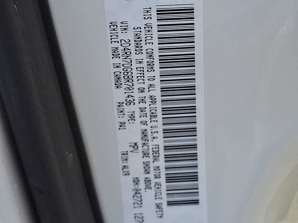 2011 Dodge Grand Caravan R/T