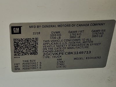 2019 Chevrolet Silverado 1500 LD LT