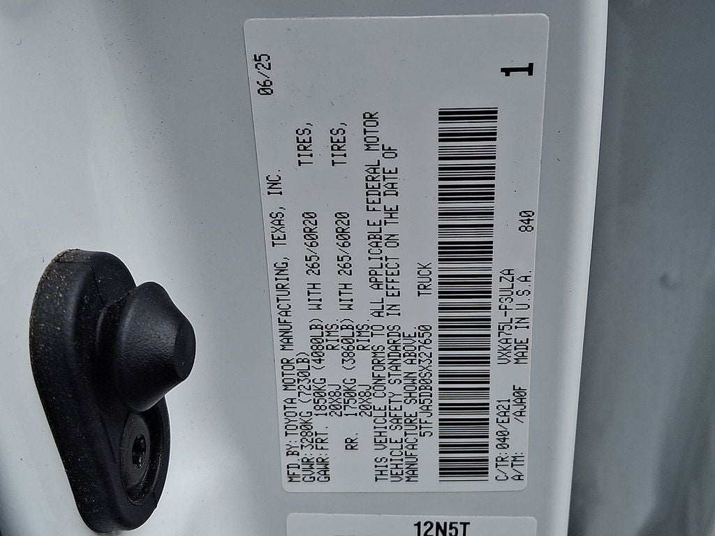 2025 Toyota Tundra Limited