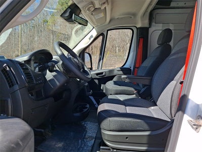 2024 RAM ProMaster 2500 Cargo Van Tradesman High Roof 136' WB w/Pass Seat