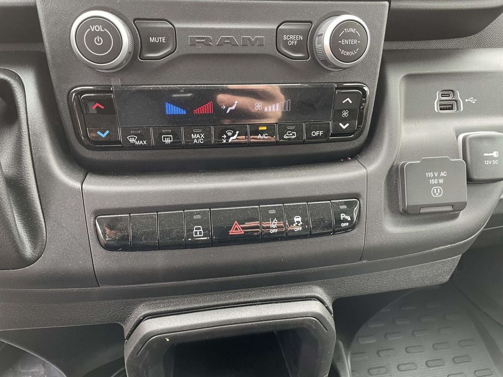 2024 RAM ProMaster 2500 Cargo Van Tradesman High Roof 136' WB w/Pass Seat