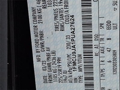 2023 Ford Escape Platinum