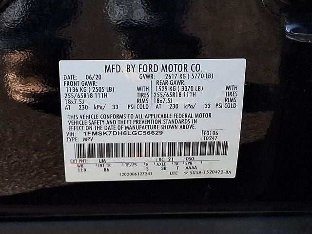 2020 Ford Explorer XLT