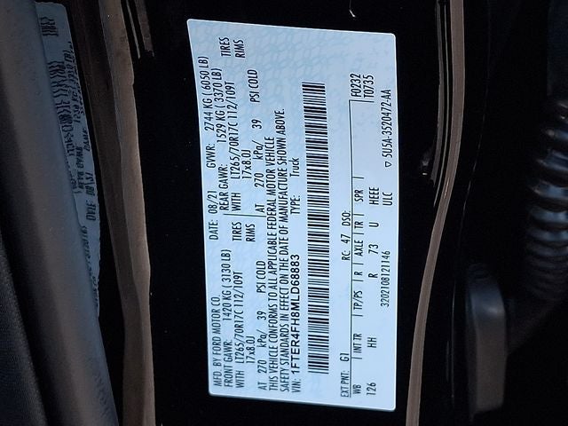 2021 Ford Ranger Lariat