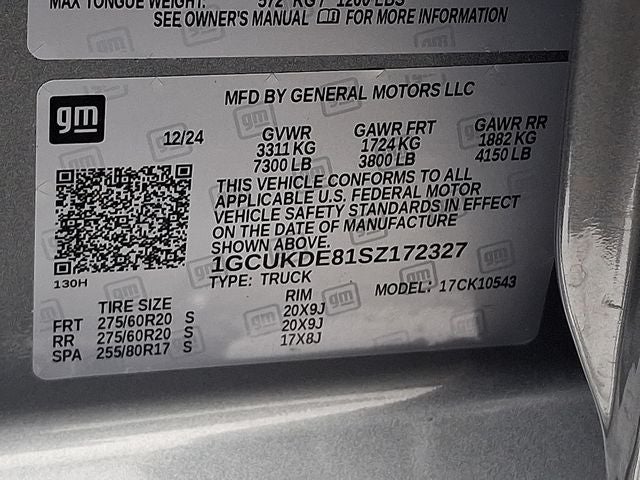 2025 Chevrolet Silverado 1500 LT LT1