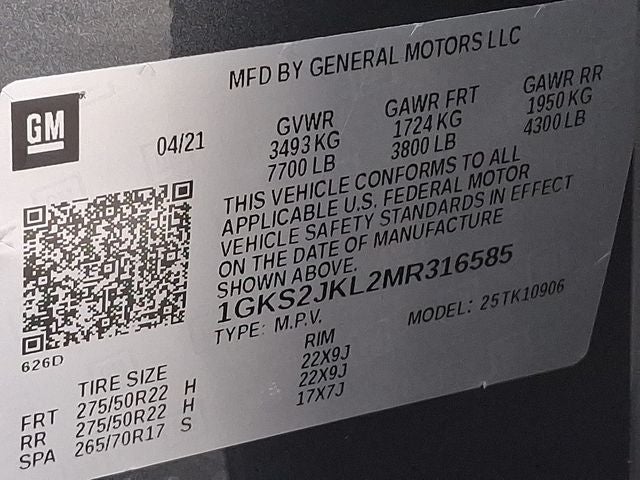 2021 GMC Yukon XL Denali