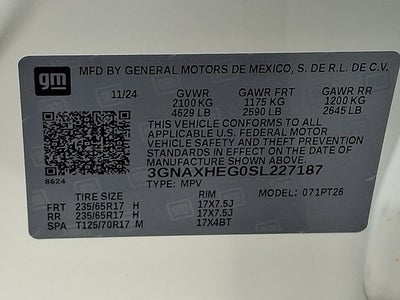 2025 Chevrolet Equinox LT