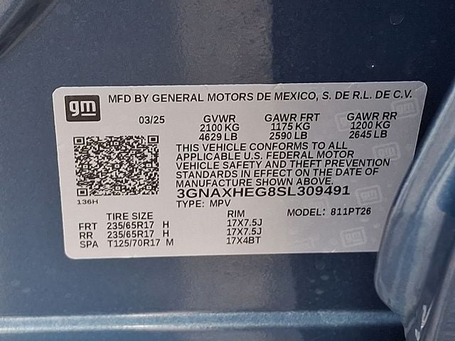 2025 Chevrolet Equinox LT