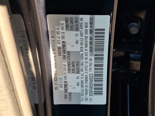 2025 Mazda Mazda3 2.5 S Select Sport