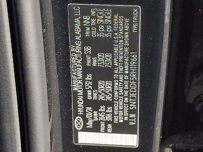 2024 Hyundai Santa Cruz Limited