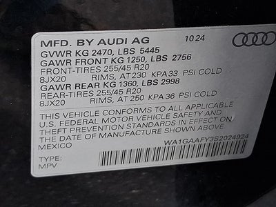 2025 Audi Q5 45 S line Premium quattro