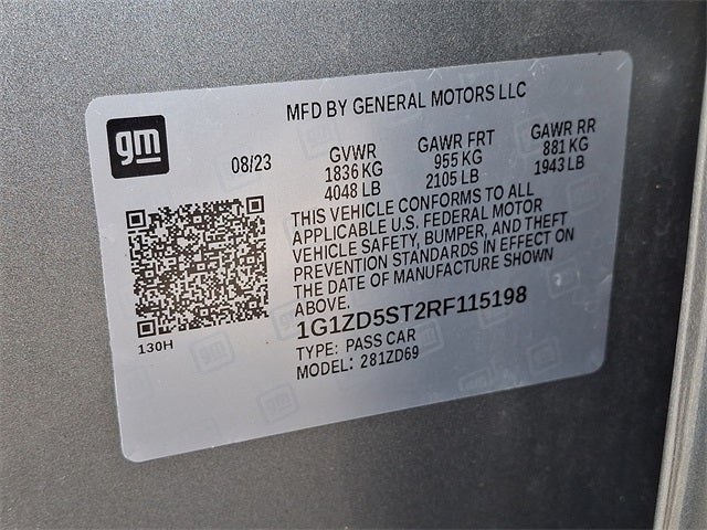 2024 Chevrolet Malibu LT 1LT