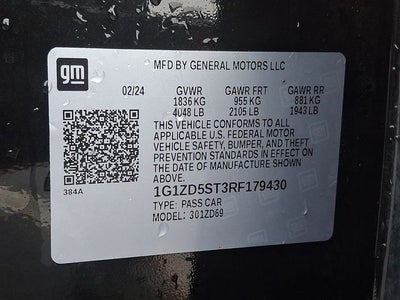 2024 Chevrolet Malibu LT 1LT