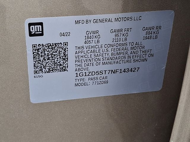 2022 Chevrolet Malibu LT