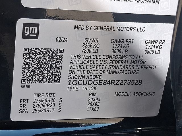 2024 Chevrolet Silverado 1500 LTZ