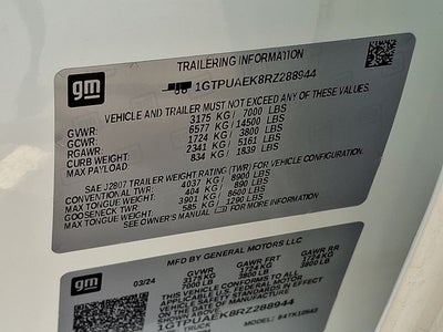 2024 GMC Sierra 1500 Pro