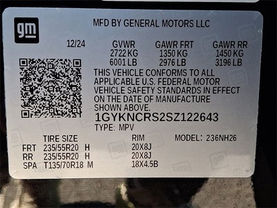 2025 Cadillac XT5 Premium Luxury