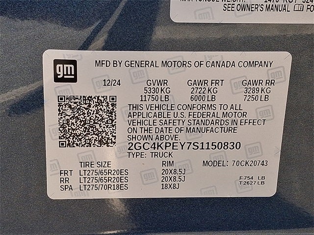 2025 Chevrolet Silverado 2500HD LTZ