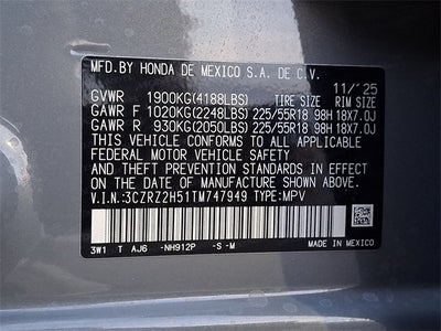 2026 Honda HR-V Sport