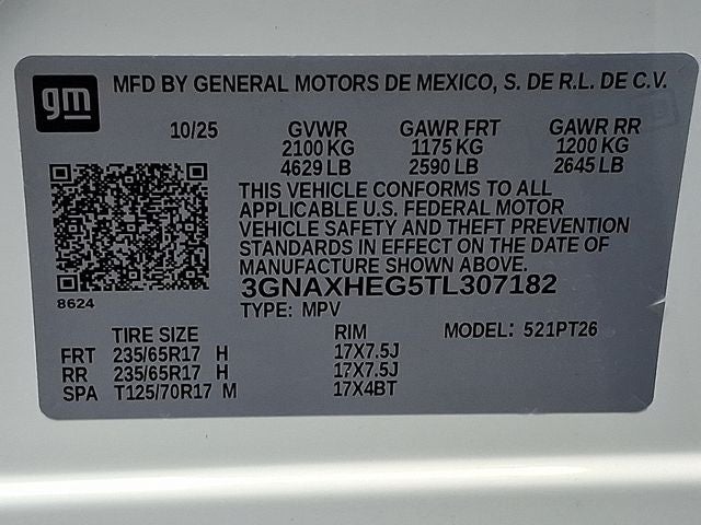 2026 Chevrolet Equinox LT