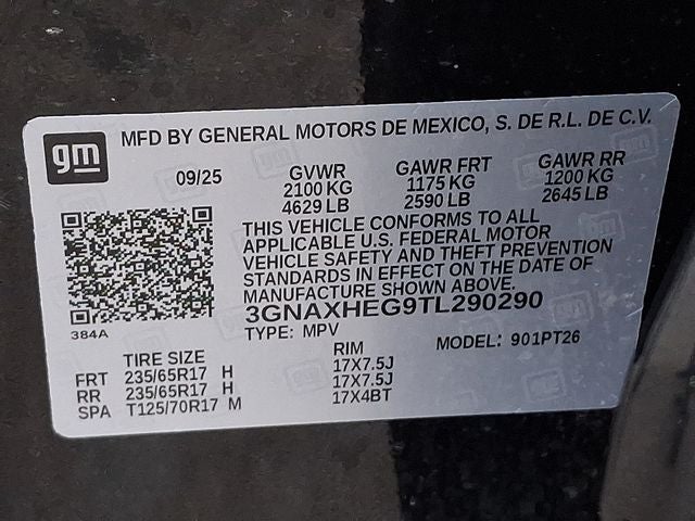 2026 Chevrolet Equinox LT