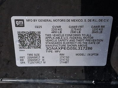 2025 Chevrolet Equinox LT