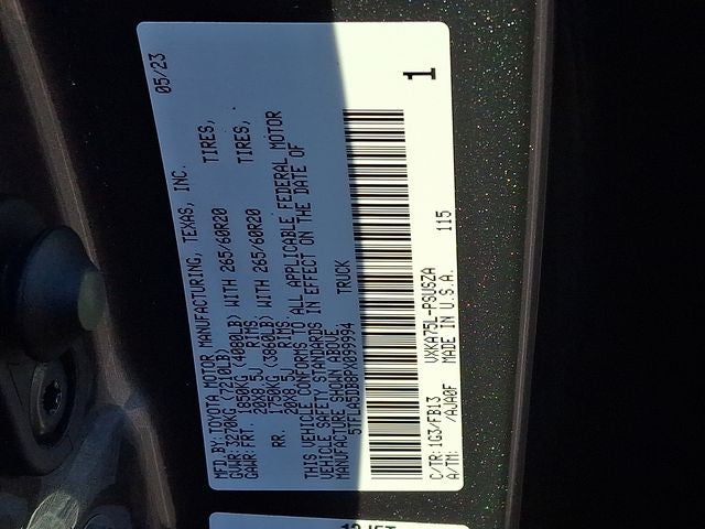 2023 Toyota Tundra SR5